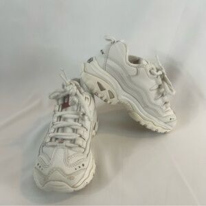 White Athletic Sneakers